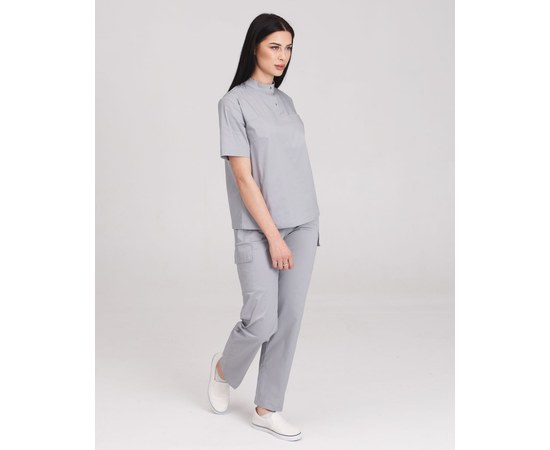 Изображение 3 Women's medical suit Denver gray s. 42, "WHITE ROBE" 429-328-679, Size: 42, Color: grey