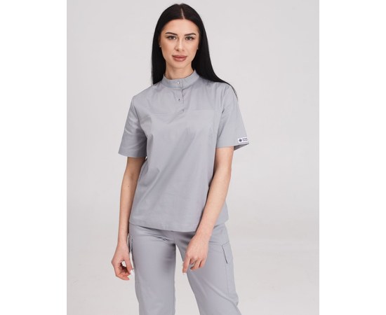 Изображение 4 Women's medical suit Denver gray s. 48, "WHITE ROBE" 429-328-679, Size: 48, Color: grey