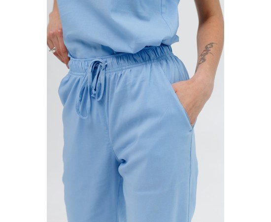 Изображение 5 Women's medical suit Marseille blue river. 38, "WHITE ROBE" 383-333-708, Size: 38, Color: blue light