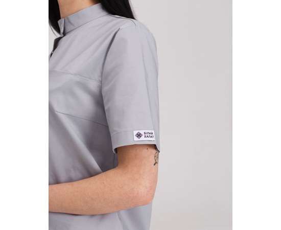 Изображение 7 Women's medical suit Denver gray s. 50, "WHITE ROBE" 429-328-679, Size: 50, Color: grey