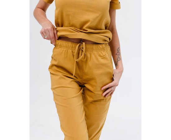 Изображение 7 Women's medical suit Marseille mustard s. 38, "WHITE ROBE" 383-395-708, Size: 38, Color: mustard