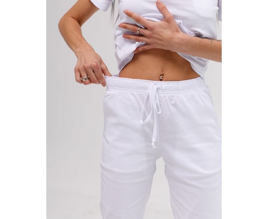 Изображение 7 Women's medical suit Marseille white s. 52, "WHITE ROBE" 383-324-708, Size: 52, Color: white