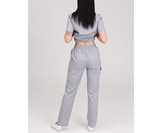 Изображение 9 Women's medical suit Denver gray s. 52, "WHITE ROBE" 429-328-679, Size: 52, Color: grey