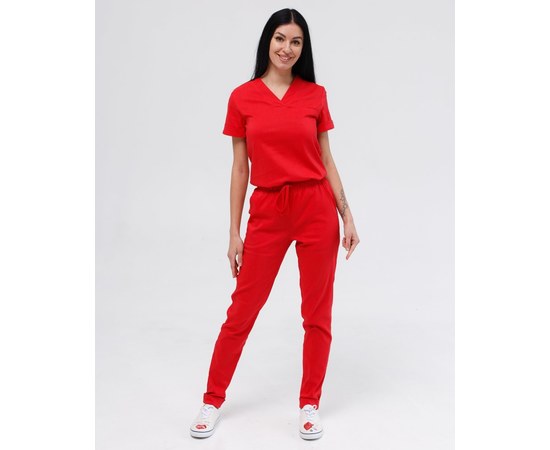 Изображение 9 Women's medical suit Marseille red river. 38, "WHITE ROBE" 383-434-708, Size: 38, Color: red