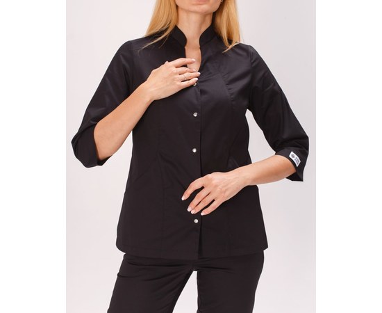 Изображение 5 Women's medical suit Elizabeth black s. 42, "WHITE ROBE" 441-321-679, Size: 42, Color: black
