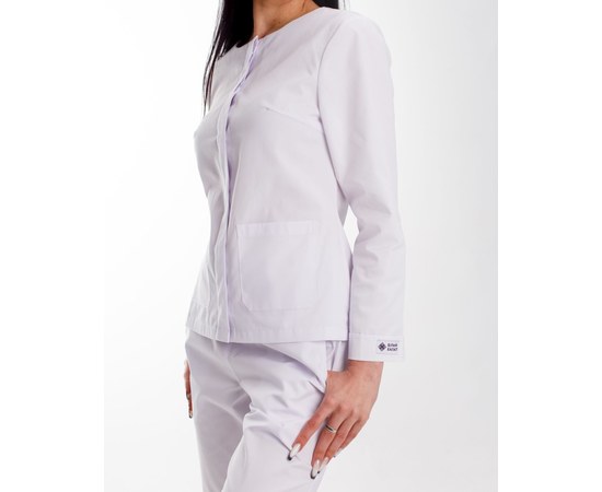 Изображение 8 Women's medical suit Jacqueline white s. 40, "WHITE ROBE" 440-324-677, Size: 40, Color: white