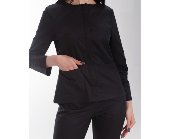 Изображение 4 Women's medical suit Jacqueline black s. 42, "WHITE ROBE" 440-321-677, Size: 42, Color: black