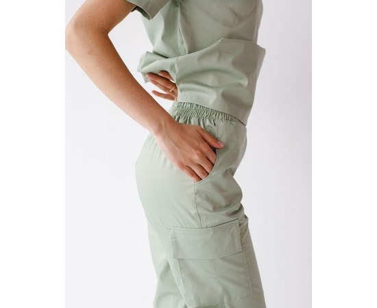 Изображение 3 Women's medical suit Denver pistachio s. 44, "WHITE ROBE" 429-396-679, Size: 44, Color: pistachio