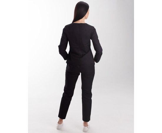 Изображение 2 Women's medical suit Jacqueline black s. 42, "WHITE ROBE" 440-321-677, Size: 42, Color: black