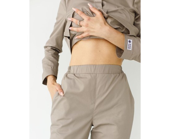 Изображение 8 Women's medical suit Jacqueline mocha s. 54, "WHITE ROBE" 440-421-677, Size: 54, Color: mocha