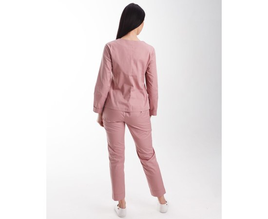 Изображение 2 Women's medical suit Jacqueline ash-pink s. 40, "WHITE ROBE" 440-429-677, Size: 40, Color: ash pink