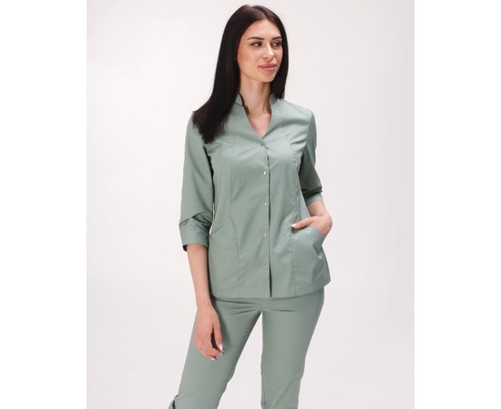 Изображение 9 Women's medical suit Elizabeth olive red. 52, "WHITE ROBE" 441-327-679, Size: 52, Color: olive