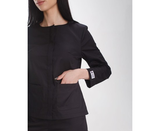 Изображение 5 Women's medical suit Jacqueline black s. 40, "WHITE ROBE" 440-321-677, Size: 40, Color: black