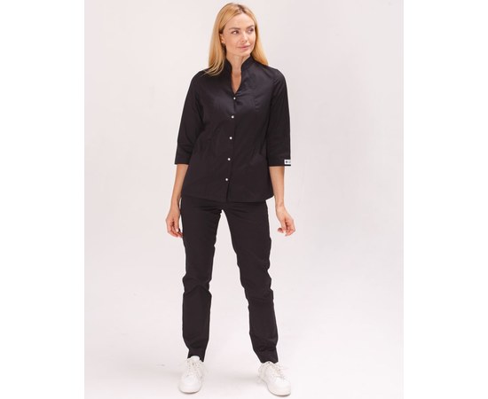 Изображение 3 Women's medical suit Elizabeth black s. 42, "WHITE ROBE" 441-321-679, Size: 42, Color: black