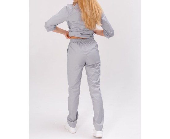Изображение 2 Women's medical suit Elizabeth gray s. 40, "WHITE ROBE" 441-328-679, Size: 40, Color: grey