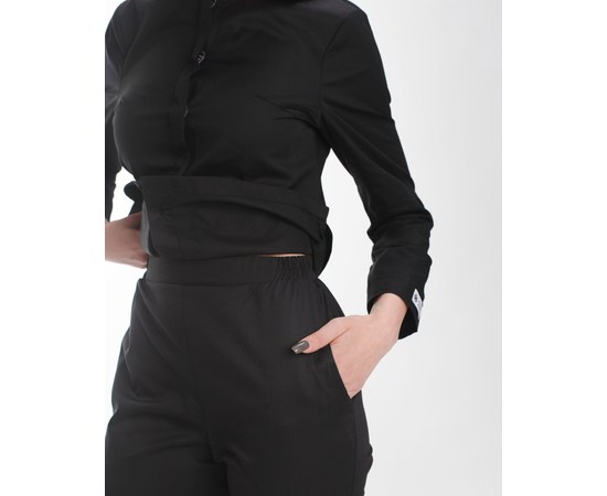 Изображение 8 Women's medical suit Jacqueline black s. 44, "WHITE ROBE" 440-321-677, Size: 44, Color: black