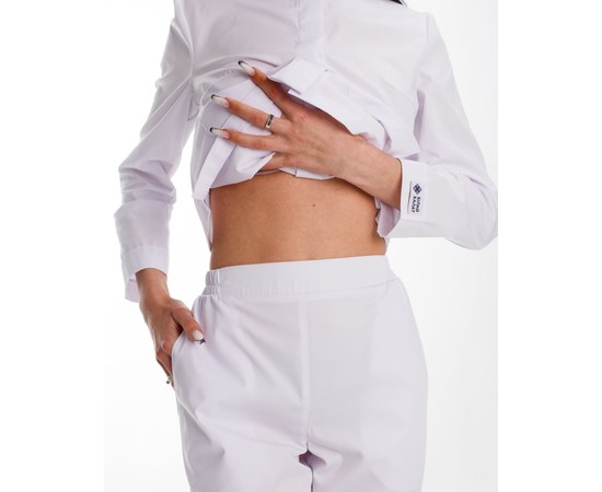 Изображение 5 Women's medical suit Jacqueline white s. 52, "WHITE ROBE" 440-324-677, Size: 52, Color: white