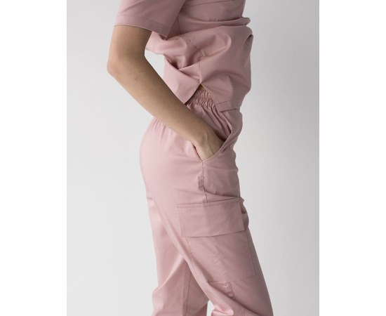 Изображение 3 Women's medical suit Denver light purple s. 50, "WHITE ROBE" 429-500-679, Size: 50, Color: light lilac