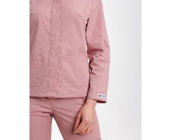 Изображение 5 Women's medical suit Jacqueline ash-pink s. 54, "WHITE ROBE" 440-429-677, Size: 54, Color: ash pink