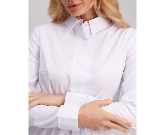 Изображение 4 Women's medical suit Montana white s. 40, "WHITE ROBE" 332-324-715, Size: 40, Color: white