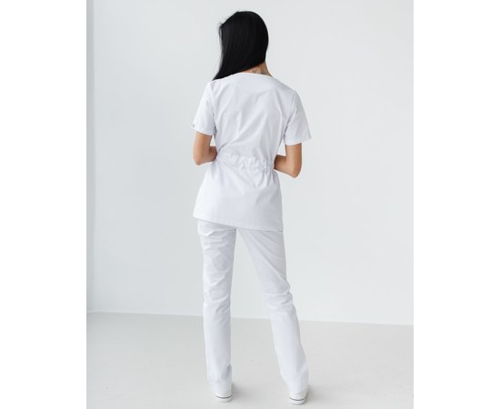 Изображение 2 Women's medical suit Naomi white s. 50, "WHITE ROBE" 331-324-679, Size: 50, Color: white