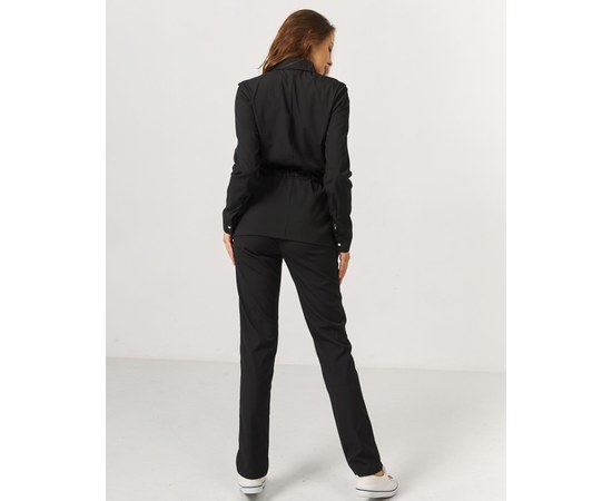 Изображение 2 Women's medical suit Montana black s. 40, "WHITE ROBE" 332-321-715, Size: 40, Color: black