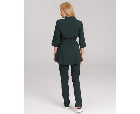 Изображение 2 Women's medical suit Michelle dark green s. 42, "WHITE ROBE" 308-430-738, Size: 42, Color: dark green