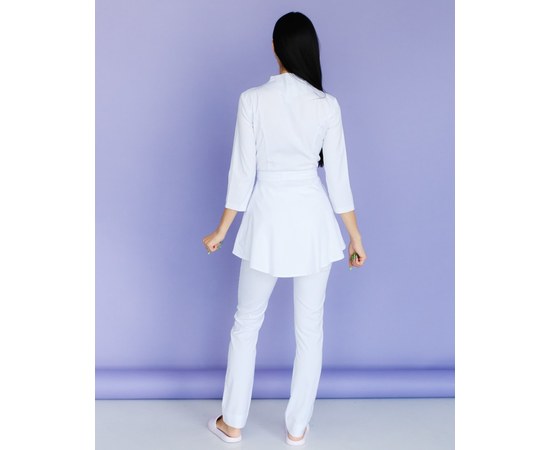 Изображение 2 Women's medical suit Michelle white s. 42, "WHITE ROBE" 308-324-738, Size: 42, Color: white