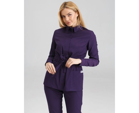 Изображение 3 Women's medical suit Montana purple s. 52, "WHITE ROBE" 332-335-679, Size: 52, Color: violet