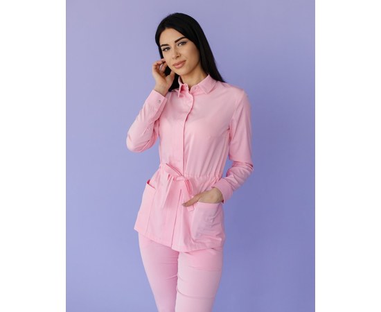 Изображение 2 Women's medical suit Montana pink s. 46, "WHITE ROBE" 332-337-715, Size: 46, Color: pink