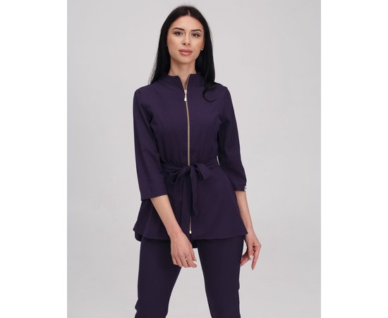 Изображение 3 Women's medical suit Michelle purple s. 42, "WHITE ROBE" 308-335-738, Size: 42, Color: violet