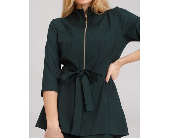Изображение 3 Women's medical suit Michelle dark green s. 40, "WHITE ROBE" 308-430-738, Size: 40, Color: dark green