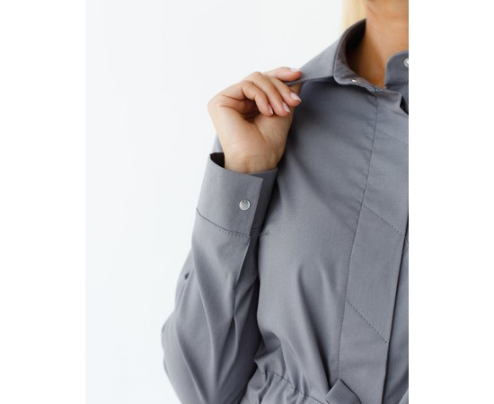 Изображение 4 Women's medical suit Montana gray s. 50, "WHITE ROBE" 332-328-715, Size: 50, Color: grey