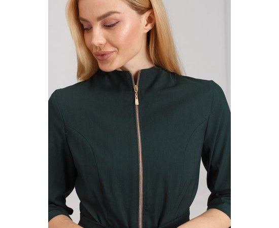 Изображение 4 Women's medical suit Michelle dark green s. 42, "WHITE ROBE" 308-430-738, Size: 42, Color: dark green