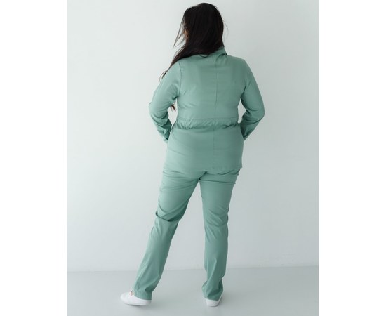 Изображение 4 Women's medical suit Montana olive river. 46, "WHITE ROBE" 332-327-715, Size: 46, Color: olive