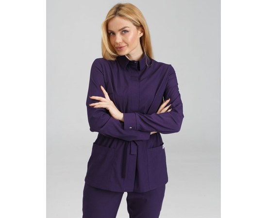 Изображение 4 Women's medical suit Montana purple s. 44, "WHITE ROBE" 332-335-679, Size: 44, Color: violet