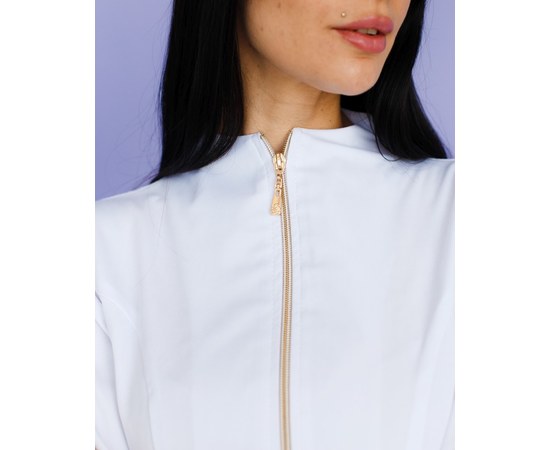 Изображение 4 Women's medical suit Michelle white s. 42, "WHITE ROBE" 308-324-738, Size: 42, Color: white