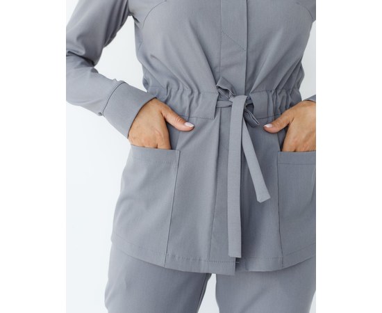 Изображение 5 Women's medical suit Montana gray s. 46, "WHITE ROBE" 332-328-715, Size: 46, Color: grey