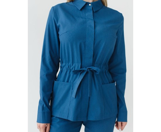 Изображение 5 Women's medical suit Montana blue s. 54, "WHITE ROBE" 332-412-715, Size: 54, Color: blue