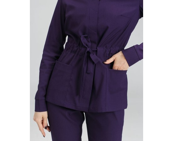 Изображение 5 Women's medical suit Montana purple s. 46, "WHITE ROBE" 332-335-679, Size: 46, Color: violet
