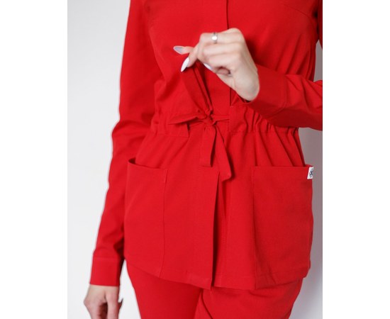 Изображение 5 Women's medical suit Montana red s. 44, "WHITE ROBE" 332-339-715, Size: 44, Color: red