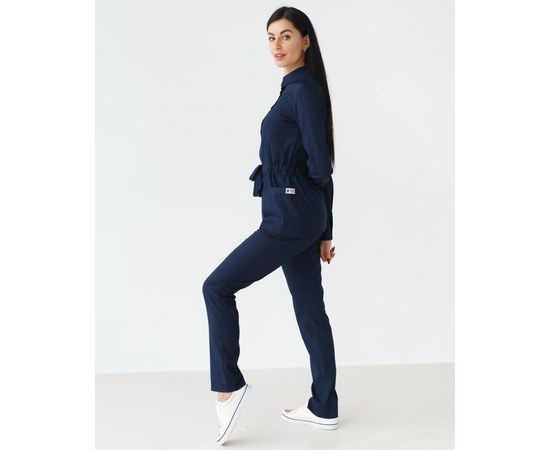 Изображение 3 Women's medical suit Montana dark blue s. 50, "WHITE ROBE" 332-406-715, Size: 50, Color: navy blue
