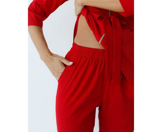 Изображение 7 Women's medical suit Michelle red s. 40, "WHITE ROBE" 308-339-738, Size: 40, Color: red