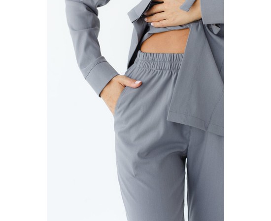 Изображение 7 Women's medical suit Montana gray s. 42, "WHITE ROBE" 332-328-715, Size: 42, Color: grey