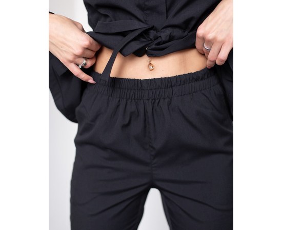 Изображение 7 Women's medical suit Montana black s. 50, "WHITE ROBE" 332-321-715, Size: 50, Color: black