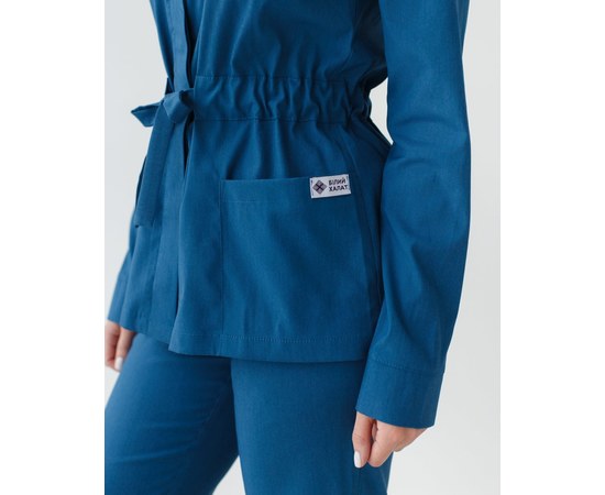 Изображение 7 Women's medical suit Montana blue s. 44, "WHITE ROBE" 332-412-715, Size: 44, Color: blue