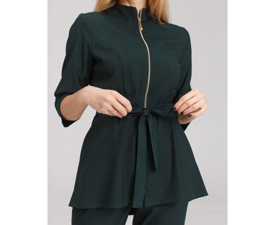 Изображение 7 Women's medical suit Michelle dark green s. 40, "WHITE ROBE" 308-430-738, Size: 40, Color: dark green