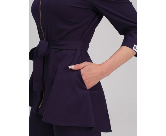Изображение 8 Women's medical suit Michelle purple s. 40, "WHITE ROBE" 308-335-738, Size: 40, Color: violet