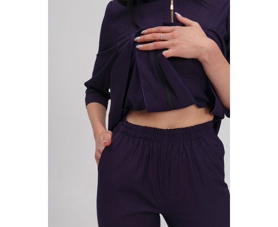 Изображение 9 Women's medical suit Michelle purple s. 40, "WHITE ROBE" 308-335-738, Size: 40, Color: violet