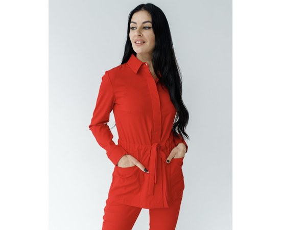 Изображение 9 Women's medical suit Montana red s. 44, "WHITE ROBE" 332-339-715, Size: 44, Color: red
